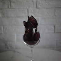 Burgundy & Navy Medallion Madder Silk Pocket Square