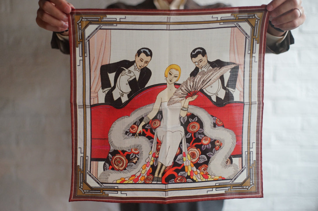 Fanbalas Et Fanfreluches Pocket square