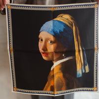 Girl With A Pearl Earring Pocket Square