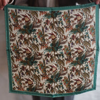 Herons Ivory Pocket Square