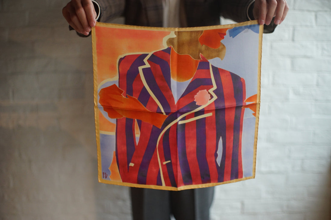 'Tomorrow' Pocket Square