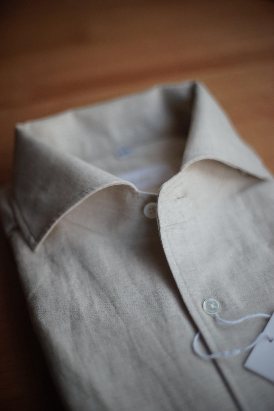 Sand Linen-Cotton Shirt