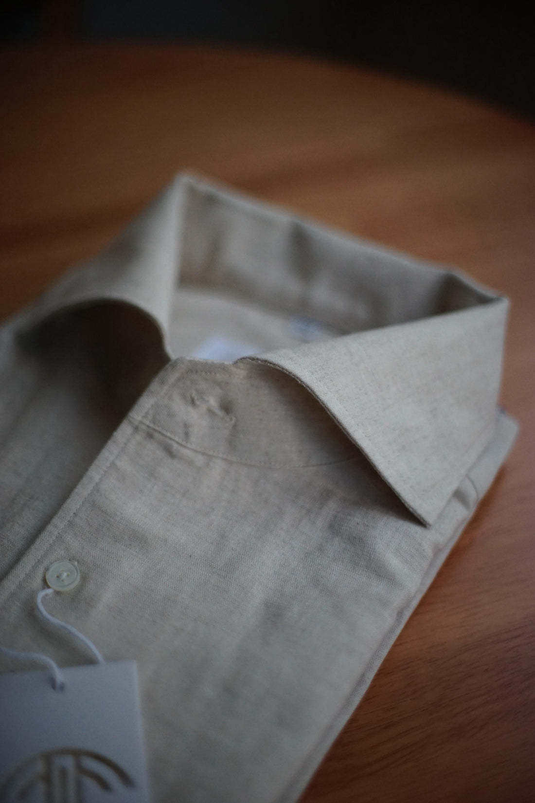 Sand Linen-Cotton Shirt