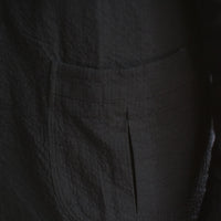 Navy Seersucker Caribbean Overshirt Jacket
