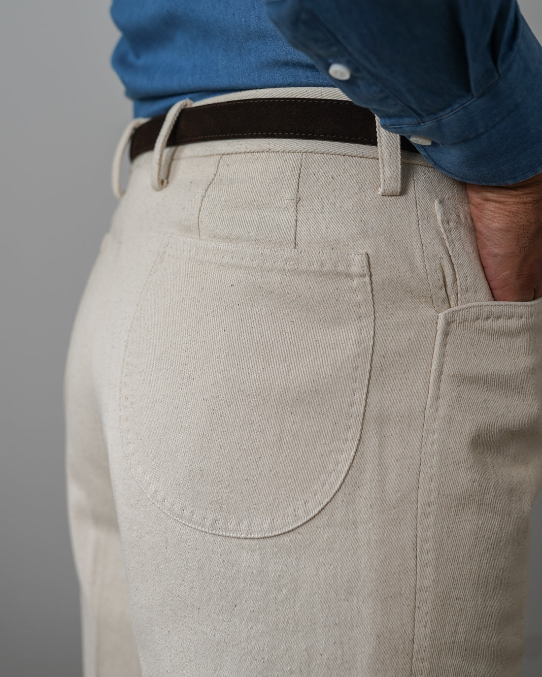 Dune Denim Trousers (Made To Order)