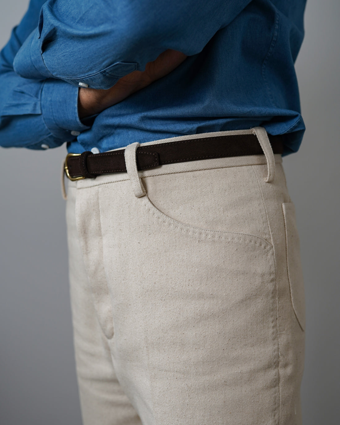 Dune Denim Trousers (Made To Order)