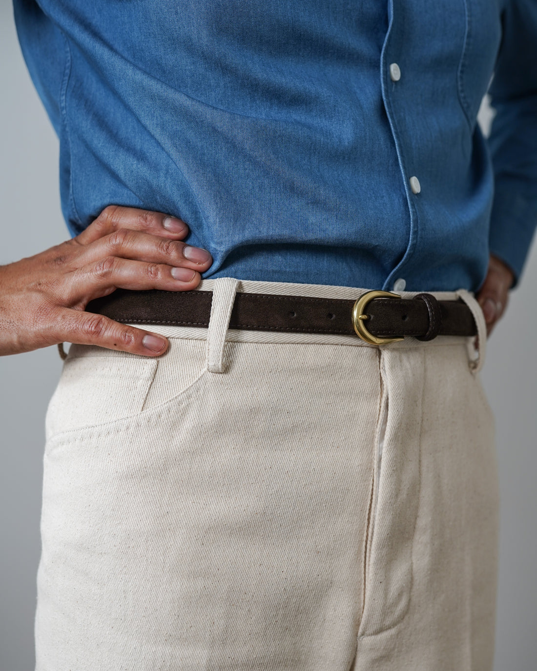 Dune Denim Trousers (Made To Order)