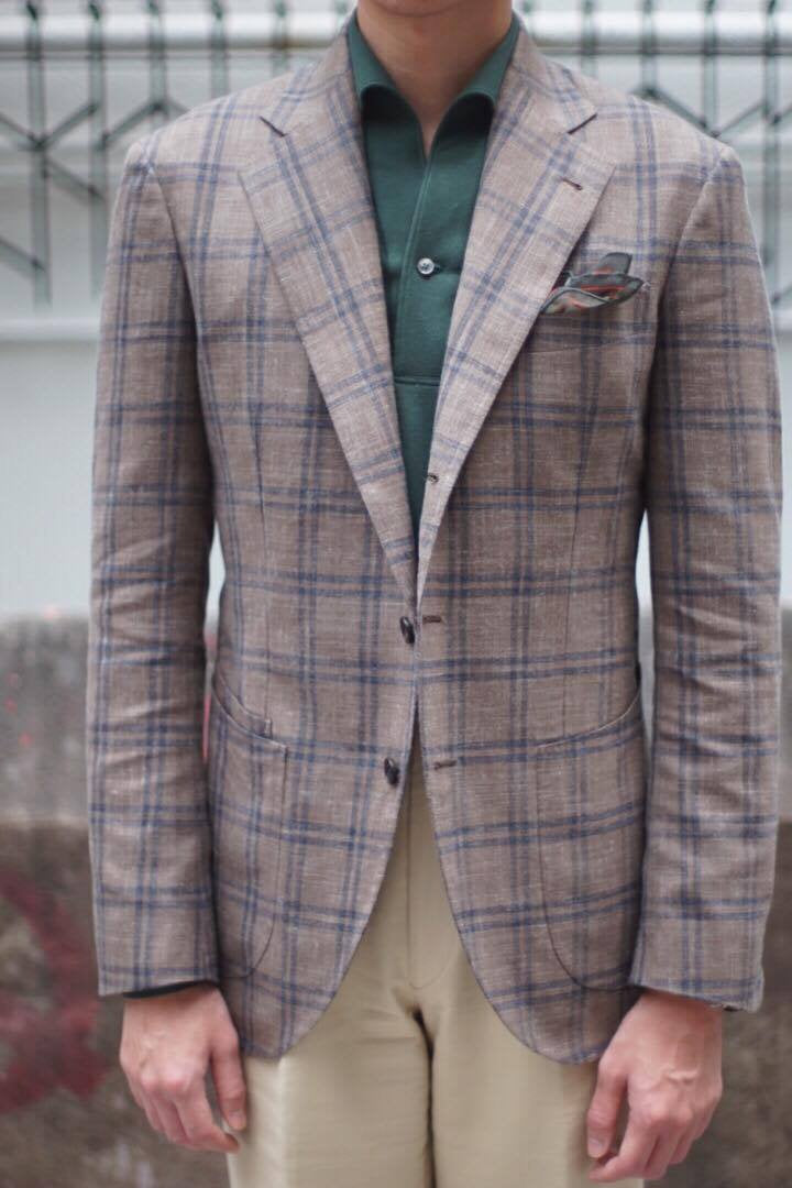 元値17万・美品】オーダー Harrisons of Edinburgh 46 - セットアップ