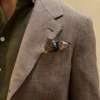 Brown Wool Linen POW Jacket