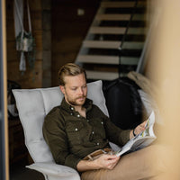 Green Corduroy Worker Shirt