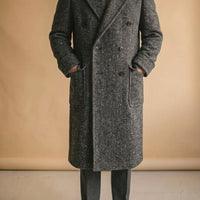 Marling & Evans Donegal Herringbone Polo Coat [Made-to-Measure (MTM)]