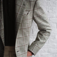 Caccioppoli - Pale Green Check Sport Jacket [Made-to-Measure (MTM)]