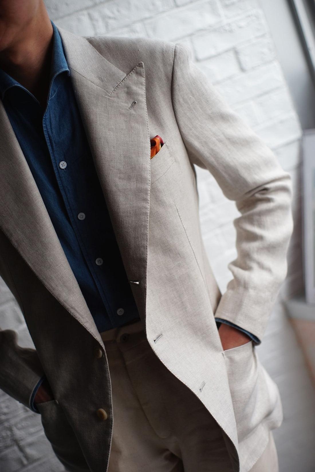 Linen Jacket [Made-to-Measure (MTM)]