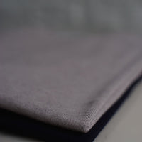 Short Sleeve Knitted Tee (Light Grey, Navy)