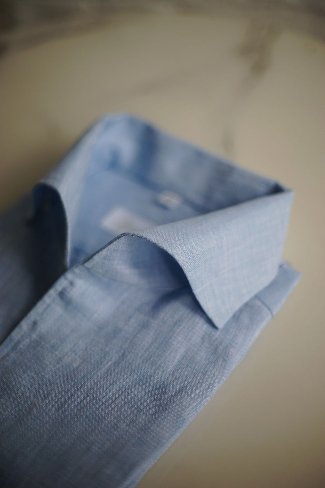 Sky Blue Linen Shirt