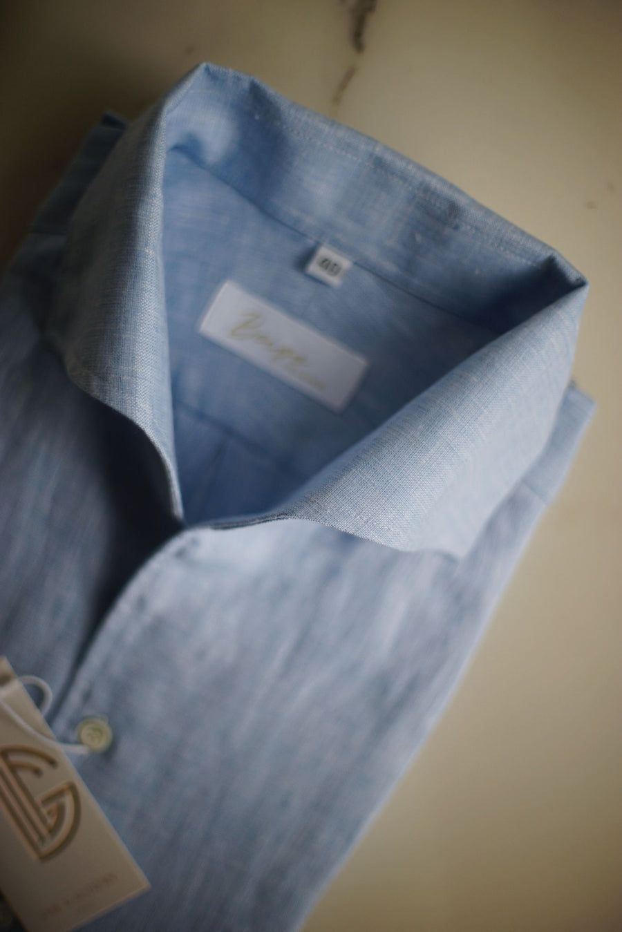 Sky Blue Linen Shirt