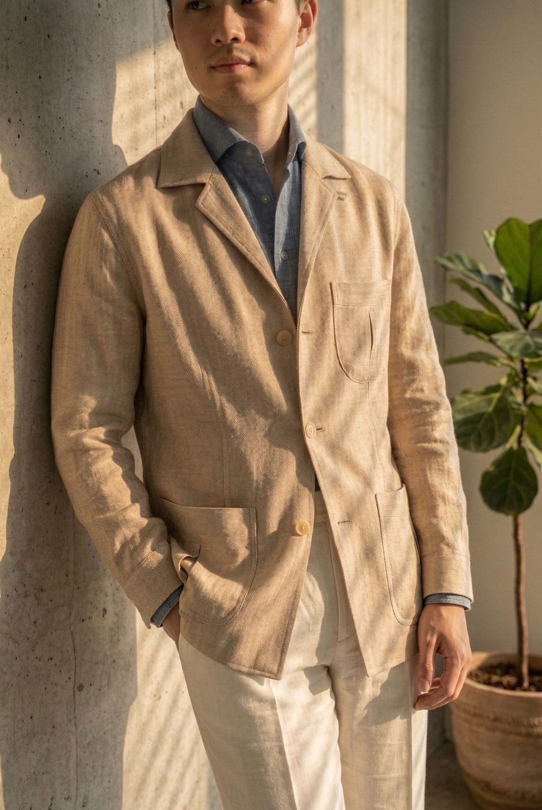 Honey Sand Caribbean Overshirt Jacket