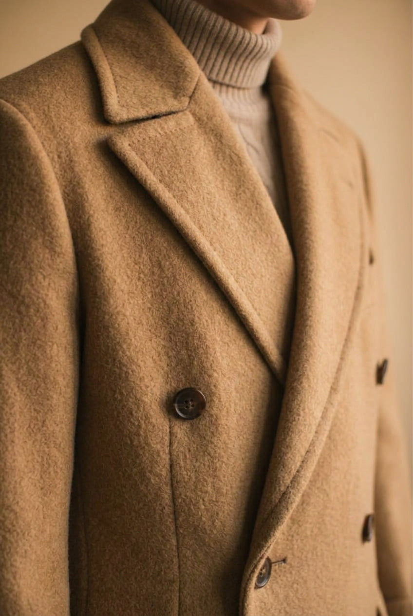 Joshua Ellis Camel Hair Polo Coat [Made-to-Measure (MTM)]