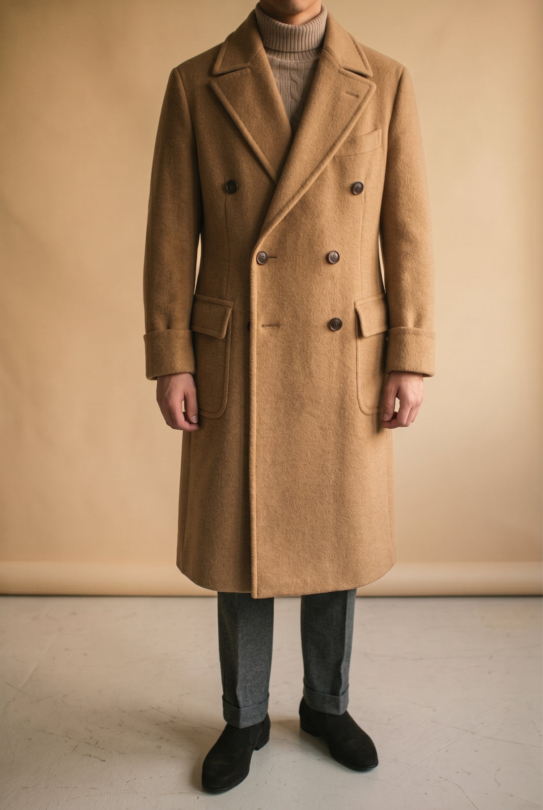 Joshua Ellis Camel Hair Polo Coat [Made-to-Measure (MTM)]