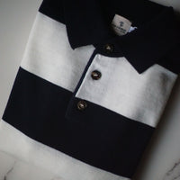 Ivy Stripe Long Sleeve Polo