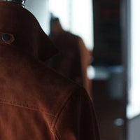 Camel Lamb Suede Field Jacket [Made-to-Measure (MTM)]