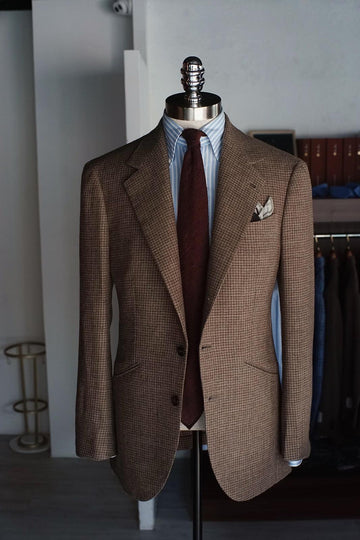 Piacenza - Dishley Houndstooth Check Sport Jacket [Made-to-Measure (MTM)]