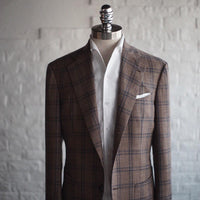 Harrisons Of Edinburgh - Brown Check Sport Jacket [Made-to-Measure (MTM)]