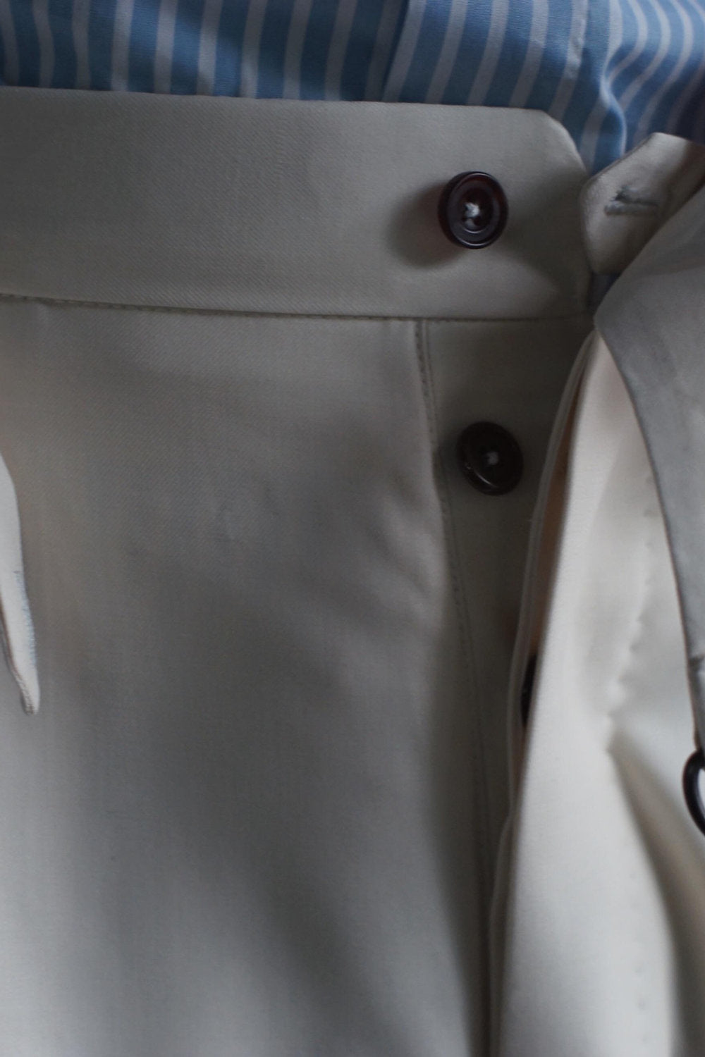 Holland and Sherry Royal Mile 1976 Plains Trousers [Made-to-Measure (M ...