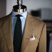 Caccioppoli - Beige Cotton Sport Jacket [Made-to-Measure (MTM)]