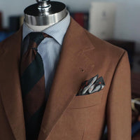 W.Bill - Tobacco Linen Sport Jacket [Made-to-Measure (MTM)]